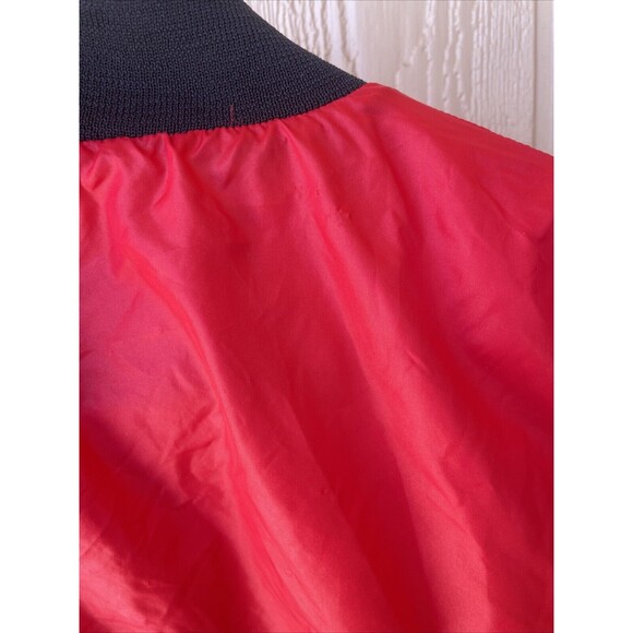 Vintage Chicago Bulls 1992 Kids Chalkline Jacket Wind Breaker Size 14-16 Zip Up - Picture 9 of 16